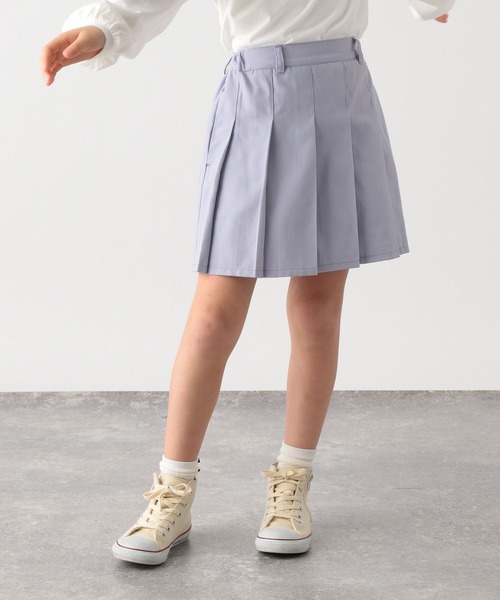 GLOBAL WORK（グローバルワーク）の「ムテキプリプリスカート/172745（スカート・キッズ・ベージュ/グレー/オフホワイト/グリーン/ライトグリーン/ブラック/ライトパープル/ベージュ系その他・100cm/110cm/130cm/120cm/150cm/160cm/140cm）」の8枚目の写真