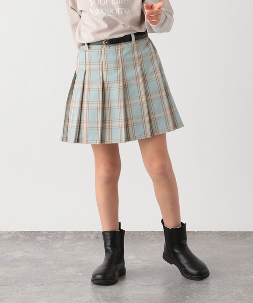 GLOBAL WORK（グローバルワーク）の「ムテキプリプリスカート/172745（スカート・キッズ・ベージュ/グレー/オフホワイト/グリーン/ライトグリーン/ブラック/ライトパープル/ベージュ系その他・100cm/110cm/130cm/120cm/150cm/160cm/140cm）」の7枚目の写真