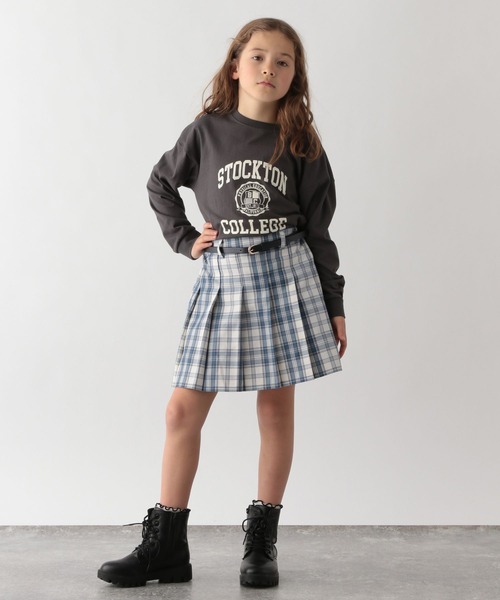 GLOBAL WORK（グローバルワーク）の「ムテキプリプリスカート/172745（スカート・キッズ・ベージュ/グレー/オフホワイト/グリーン/ライトグリーン/ブラック/ライトパープル/ベージュ系その他・100cm/110cm/130cm/120cm/150cm/160cm/140cm）」の11枚目の写真