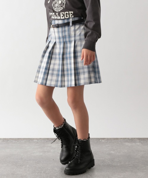 GLOBAL WORK（グローバルワーク）の「ムテキプリプリスカート/172745（スカート・キッズ・ベージュ/グレー/オフホワイト/グリーン/ライトグリーン/ブラック/ライトパープル/ベージュ系その他・100cm/110cm/130cm/120cm/150cm/160cm/140cm）」の12枚目の写真