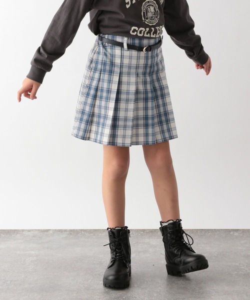 GLOBAL WORK（グローバルワーク）の「ムテキプリプリスカート/172745（スカート・キッズ・ベージュ/グレー/オフホワイト/グリーン/ライトグリーン/ブラック/ライトパープル/ベージュ系その他・100cm/110cm/130cm/120cm/150cm/160cm/140cm）」の13枚目の写真