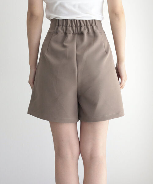 fredy emue（フレディエミュ）の「ラップミニスカパン（その他パンツ・レディース・ブラック/ベージュ・36/38）」の20枚目の写真