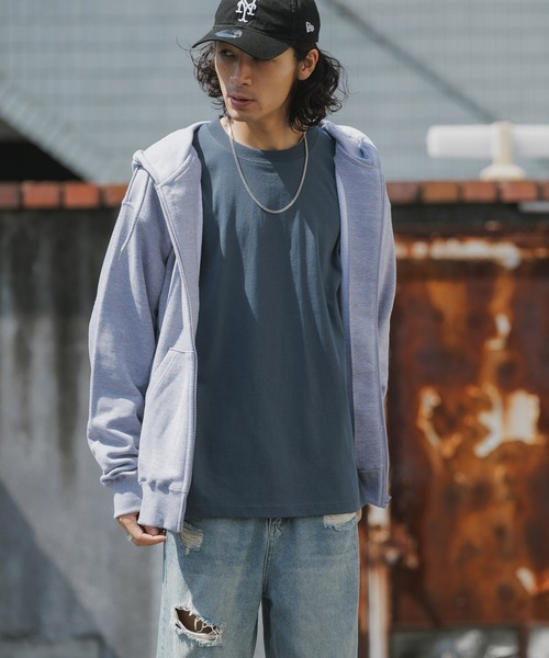 セントジェームス　DOUBLEFACE SWEATER ネイビー　無地 ADAM ET ROPÉ FEMME(アダム エ ロペ ファム) / 【公式サイト限定