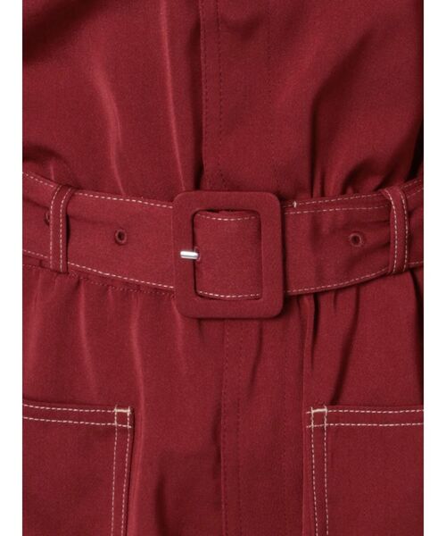 jouetie(ジュエティ)の「カラーステッチオールインワン(つなぎ/オールインワン・レディース・ブラック/ボルドー/パープル・MEDIUM)」の14枚目の写真