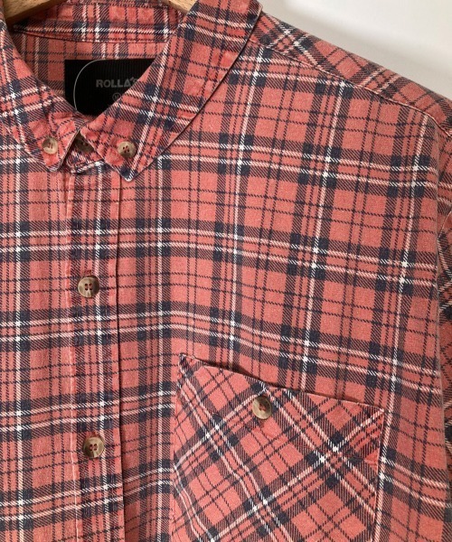 ROLLA'S（ローラス）の「TRADIE WINNIE BLUES SHIRT（シャツ/ブラウス・メンズ・レッド系・M/L/XL）」の3枚目の写真