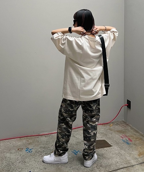 PAGEBOY（ページボーイ）の「ルーズルーズT（Tシャツ/カットソー・レディース・オートミール/ミント/イエロー/オフホワイト/ブラック・FREE）」の9枚目の写真