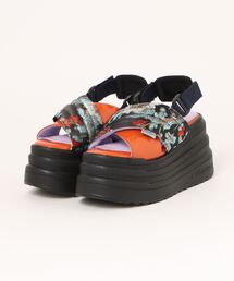 YOSUKE（ヨースケ）の「「YOSUKE/ヨースケ」厚底ベルティッドサンダル（サンダル）」