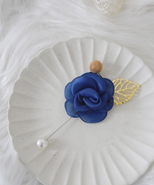 Port（ポート）の「【 Port / ポート 】 セレモニー フラワー パール コサージュ / オケージョン（ブローチ/コサージュ・レディース・B/D/A/C/E/F/G/H/I・FREE）」の2枚目の写真