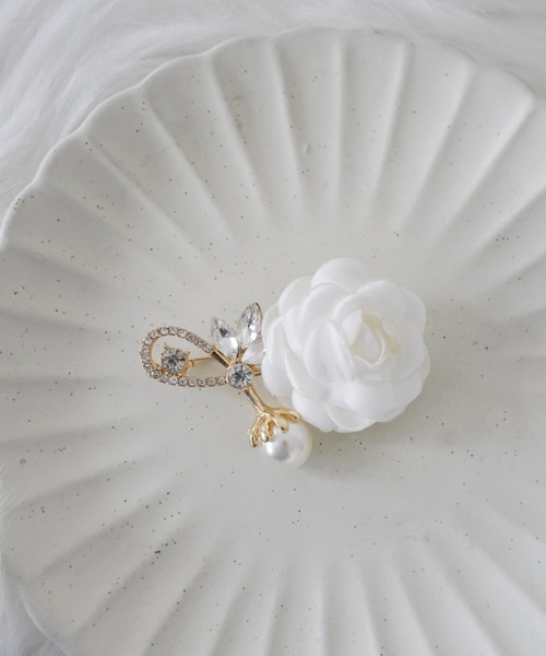 Port（ポート）の「【 Port / ポート 】 セレモニー フラワー パール コサージュ / オケージョン（ブローチ/コサージュ・レディース・B/D/A/C/E/F/G/H/I・FREE）」の5枚目の写真