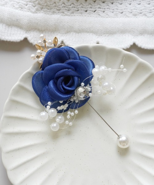 Port（ポート）の「【 Port / ポート 】 セレモニー フラワー パール コサージュ / オケージョン（ブローチ/コサージュ・レディース・B/D/A/C/E/F/G/H/I・FREE）」の6枚目の写真