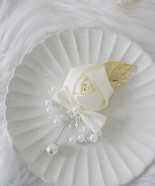 Port（ポート）の「【 Port / ポート 】 セレモニー フラワー パール コサージュ / オケージョン（ブローチ/コサージュ・レディース・B/D/A/C/E/F/G/H/I・FREE）」の15枚目の写真