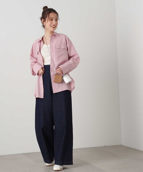 N.（N. Natural Beauty Basic）（エヌエヌナチュラルビューティーベーシック）の「マイクロポーチショルダーバッグ（トートバッグ・レディース・ホワイト系その他/オレンジ系その他・ﾌﾘ-）」の20枚目の写真