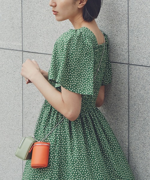 N.（N. Natural Beauty Basic）（エヌエヌナチュラルビューティーベーシック）の「マイクロポーチショルダーバッグ（トートバッグ・レディース・ホワイト系その他/オレンジ系その他・ﾌﾘ-）」の2枚目の写真