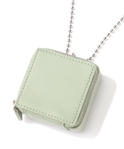 N.（N. Natural Beauty Basic）（エヌエヌナチュラルビューティーベーシック）の「マイクロポーチショルダーバッグ（トートバッグ・レディース・ホワイト系その他/オレンジ系その他・ﾌﾘ-）」の11枚目の写真