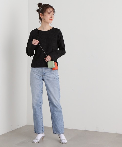 N.（N. Natural Beauty Basic）（エヌエヌナチュラルビューティーベーシック）の「マイクロポーチショルダーバッグ（トートバッグ・レディース・ホワイト系その他/オレンジ系その他・ﾌﾘ-）」の8枚目の写真