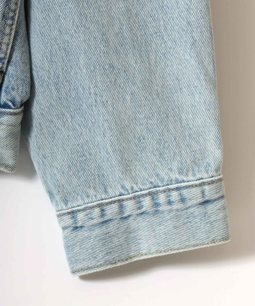 Levi's(リーバイス)の「Levi's/リーバイス TYPE-1 TRUCKER DENIM JACKET/オーバーサイズ デニムジャケット/Gジャン/レディース メンズ(デニムジャケット・メンズ・ブラック/インディゴブルー/ライトインディゴブルー/ライトブルー・S/M/L/XL)」の19枚目の写真