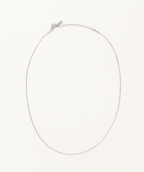 iso（イソ）の「【ステンレス】１mmスネークチェーンネックレス（ネックレス・レディース・シルバー/ゴールド・FREE）」の4枚目の写真