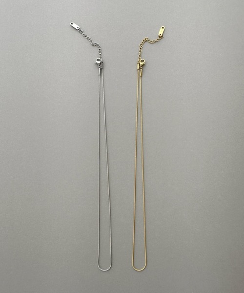 iso（イソ）の「【ステンレス】１mmスネークチェーンネックレス（ネックレス・レディース・シルバー/ゴールド・FREE）」の16枚目の写真