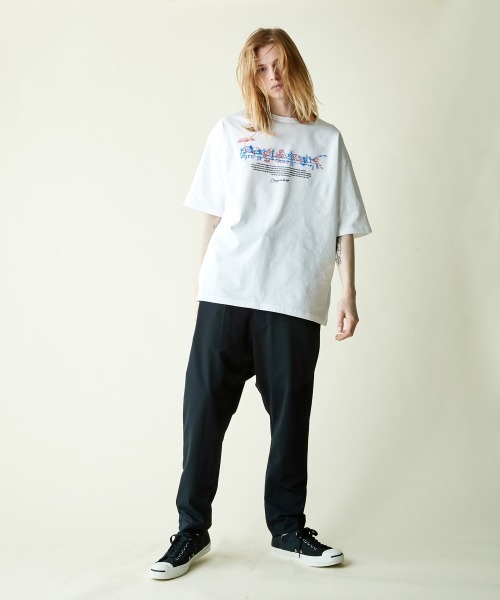 rehacer（レアセル）の「rehacer : Oriental Supper on  Wide Body / オリエンタル　サパー　オン ワイド ボディー（Tシャツ/カットソー・メンズ・ホワイト/ブラック・SMALL/MEDIUM/LARGE/X-LARGE）」の6枚目の写真