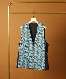 DESIGNWORKS | リバーシブル プリント ベスト(ベスト)