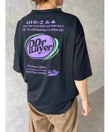 DrplayerオーバーザイズロゴＴシャツ