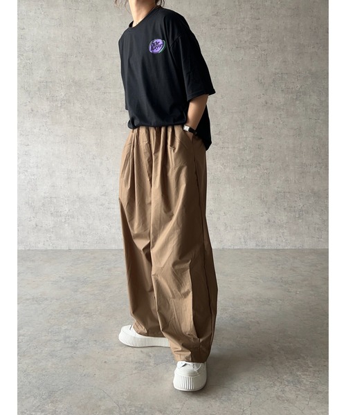 owndaily（オンデイリー）の「DrplayerオーバーザイズロゴＴシャツ（Tシャツ/カットソー・レディース・ブラック/ホワイト/グリーン/パープル・FREE）」の15枚目の写真