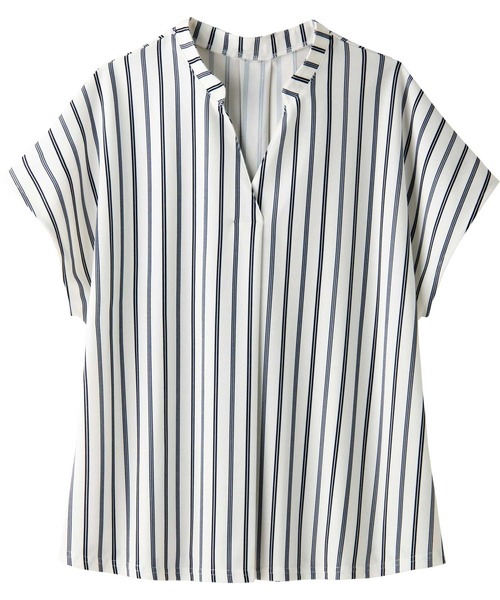 スキッパーＴシャツブラウス