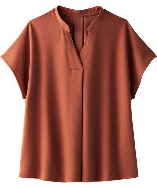 スキッパーＴシャツブラウス