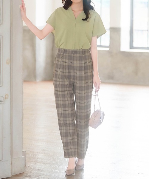 スキッパーＴシャツブラウス