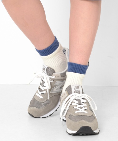 GLAZOS（グラソス）の「アソートソックスA（ソックス/靴下・キッズ・ブルー/グレー/オフホワイト/ブラック/ホワイト・フリー）」の9枚目の写真