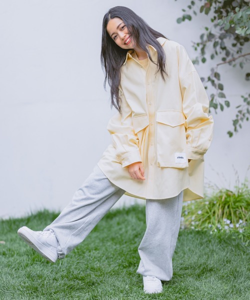 JINCL（ジンクル）の「flap pocket oxford shirts（シャツ/ブラウス・メンズ・ネイビー/ホワイト/イエロー系その他/グリーン/イエロー/パープル/ブルー・J/FREE）」の6枚目の写真