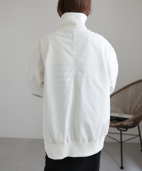 ap retro（アプレトロ）の「カラーリブスタンドブルゾン