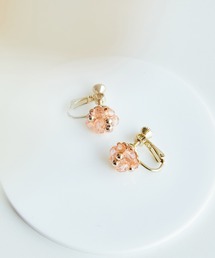 ROPE' PICNIC | ミニカラービーズフラワーイヤリング(イヤリング)