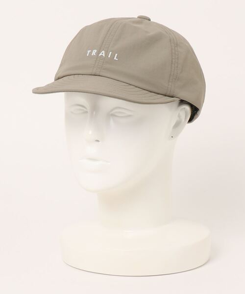 polcadot（ポルカドット）の「TRAIL ロゴCAP/ナイロン キャップ（キャップ・メンズ・ブラック/カーキ/ベージュ・FREE）」の8枚目の写真