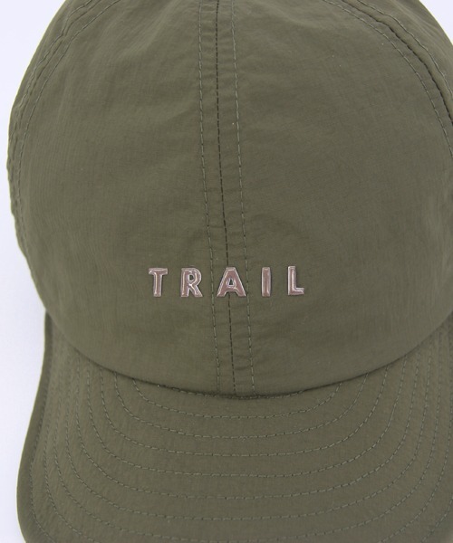 polcadot（ポルカドット）の「TRAIL ロゴCAP/ナイロン キャップ（キャップ・メンズ・ブラック/カーキ/ベージュ・FREE）」の14枚目の写真