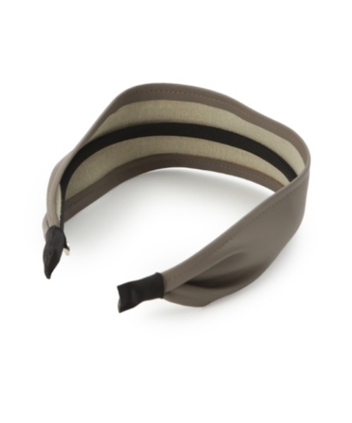 SNIDEL(スナイデル)の「ソフトカチューシャ(カチューシャ・レディース・ブラック/モカ・FREE)」の4枚目の写真