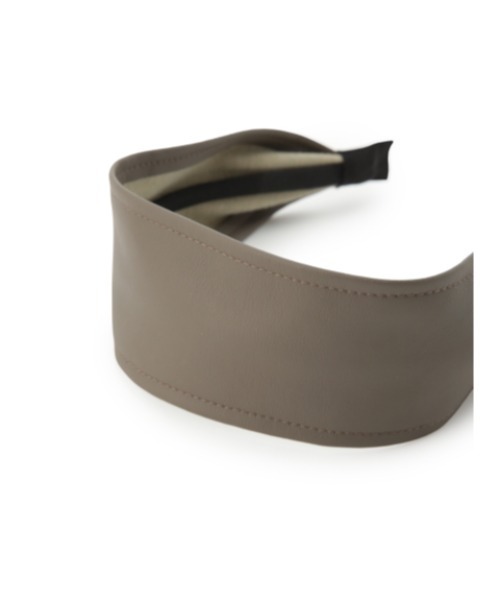 SNIDEL(スナイデル)の「ソフトカチューシャ(カチューシャ・レディース・ブラック/モカ・FREE)」の5枚目の写真