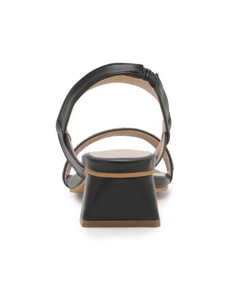 ROPE' PICNIC（ロペピクニック）の「ビジューバーストラップローヒールサンダル（サンダル・レディース・ブラック/キナリ・23.0cm/23.5cm/24.0cm/24.5cm）」の4枚目の写真