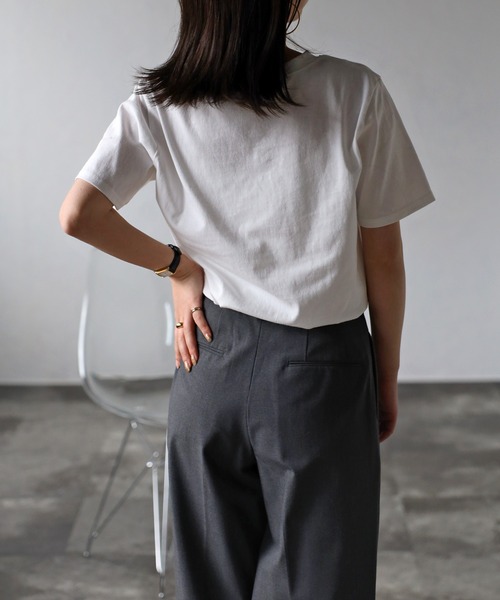 Bonjour Sagan(ボンジュールサガン)の「AbilityロゴTシャツ(Tシャツ/カットソー・レディース・ブラック/グリーン・FREE)」の20枚目の写真