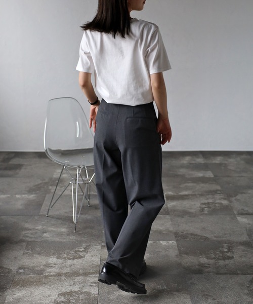 Bonjour Sagan(ボンジュールサガン)の「AbilityロゴTシャツ(Tシャツ/カットソー・レディース・ブラック/グリーン・FREE)」の3枚目の写真