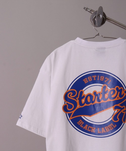 STARTER BLACK LABEL(スターターブラックレーベル)の「(YO)【STARTER BLACK LABEL】サークル ロゴ Tシャツ(Tシャツ/カットソー・メンズ・ブラック/ホワイト・MEDIUM/LARGE/X-LARGE)」の2枚目の写真