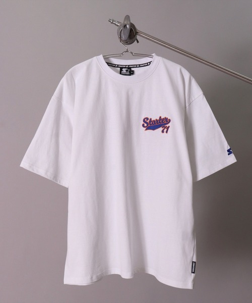 STARTER BLACK LABEL(スターターブラックレーベル)の「(YO)【STARTER BLACK LABEL】サークル ロゴ Tシャツ(Tシャツ/カットソー・メンズ・ブラック/ホワイト・MEDIUM/LARGE/X-LARGE)」の4枚目の写真