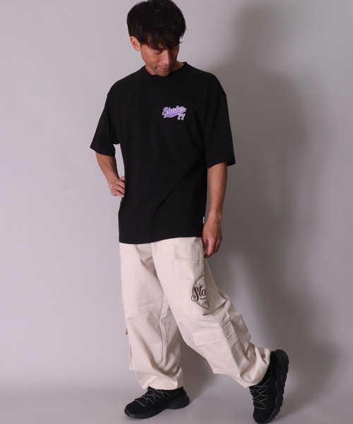 STARTER BLACK LABEL(スターターブラックレーベル)の「(YO)【STARTER BLACK LABEL】サークル ロゴ Tシャツ(Tシャツ/カットソー・メンズ・ブラック/ホワイト・MEDIUM/LARGE/X-LARGE)」の13枚目の写真