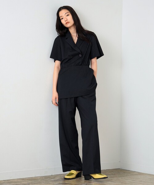 Ray BEAMS（レイビームス）の「Ray BEAMS / ペニー ローファー ミュール（その他シューズ・レディース・クリーム/ブラック・23.0cm/23.5cm/24.0cm/24.5cm/25.0cm）」の9枚目の写真