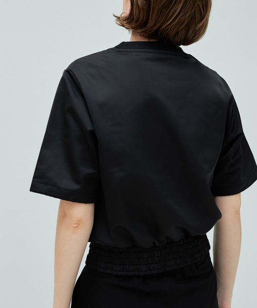 casane（カサネ）の「ダブルコードサテントップス（Tシャツ/カットソー・レディース・ホワイト/ブラック・FREE）」の14枚目の写真