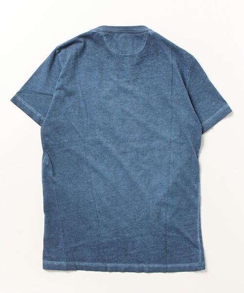 LOST IN ALBION（ロストインアルビオン）の「LOST IN ALBION/ロスト イン アルビオン/EMBROIDERED TEE 2（Tシャツ/カットソー・メンズ・ホワイト/グリーン/ネイビー・48/46/50）」の4枚目の写真