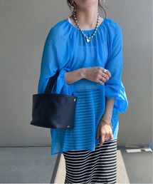 feepur by saya | 【sayaコラボ】マルチウェイシアーボリュームブラウス(シャツ/ブラウス)