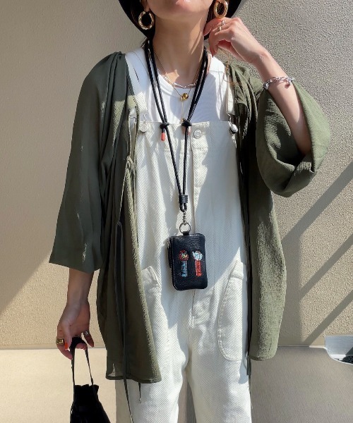 feepur by saya(フェピュールバイサヤ)の「マルチウェイシアーボリュームブラウス(シャツ/ブラウス・レディース・ブルー/オフホワイト/オリーブ/ピンクベージュ/ブラック・MEDIUM)」の14枚目の写真