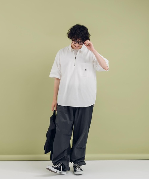 MUHET（ミュエータ）の「ハーフジップシャツ（シャツ/ブラウス）」 - WEAR