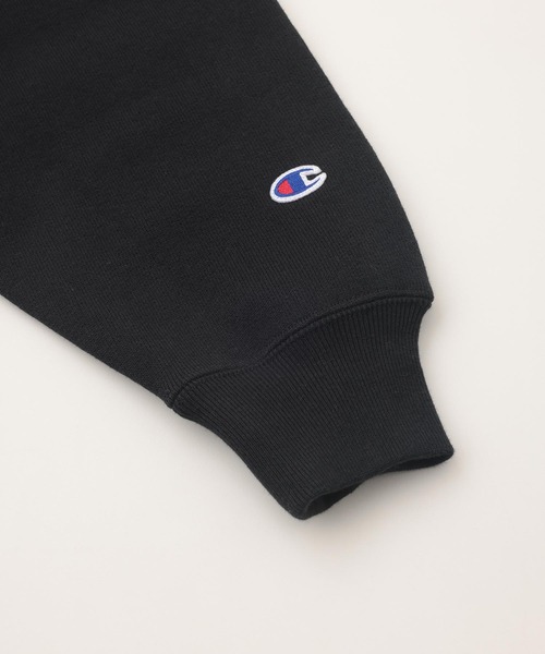 MILKFED.（ミルクフェド）の「MILKFED.ⅹCHAMPION SWEAT HOODIE（パーカー・レディース・オートミール/アッシュ/ブラック/バーガンディー/ブルー・M/S）」の19枚目の写真